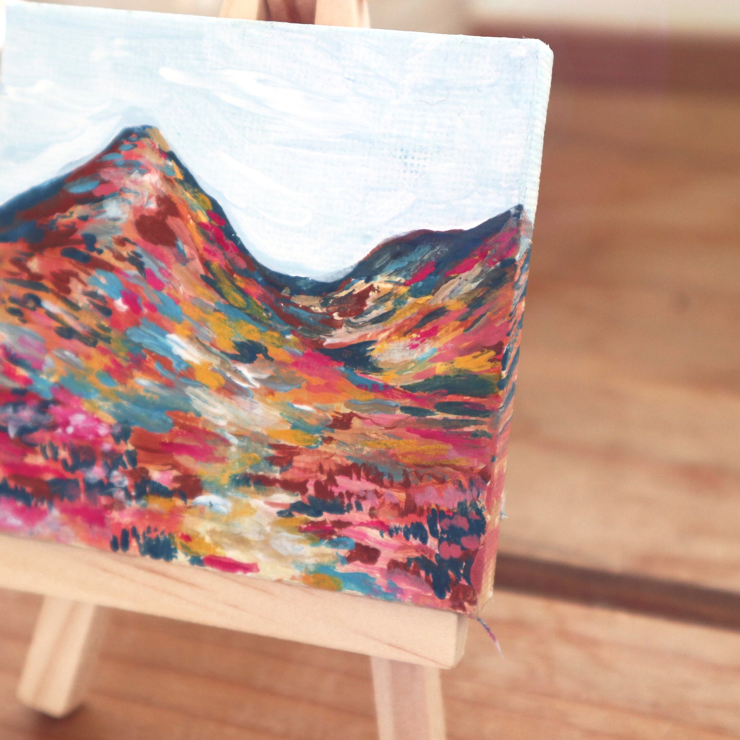 Day 18 - 7x7cm Mini Canvas - Glencoe