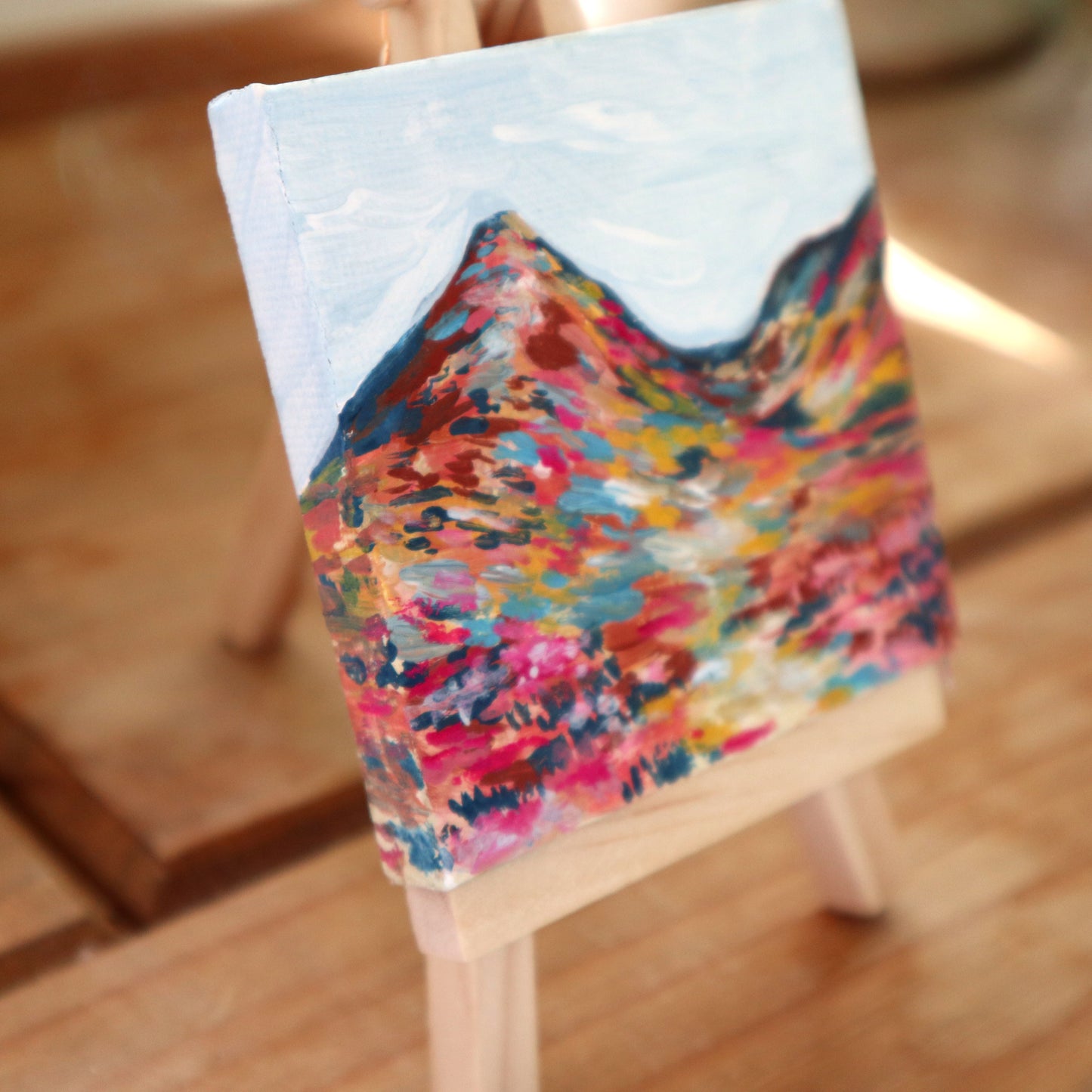 Day 18 - 7x7cm Mini Canvas - Glencoe
