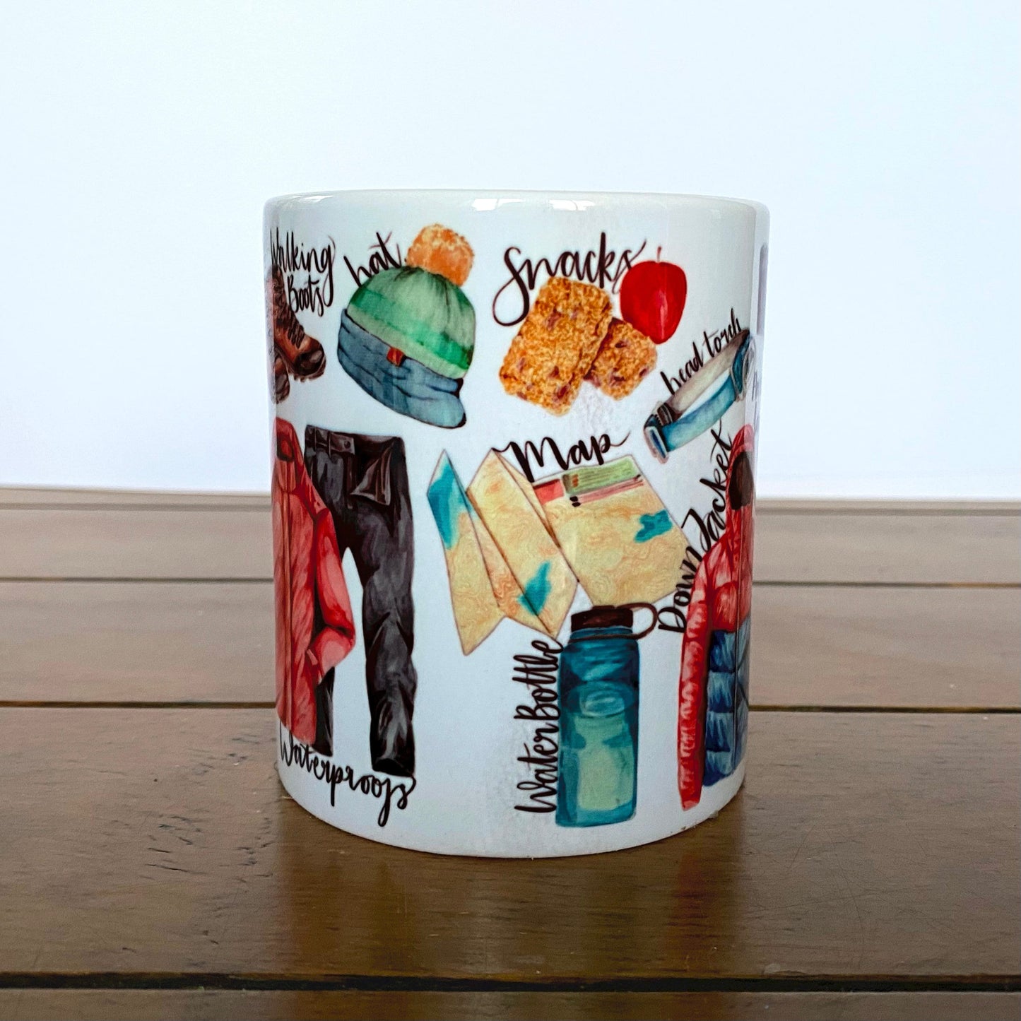 Hill Walking Ceramic Mug