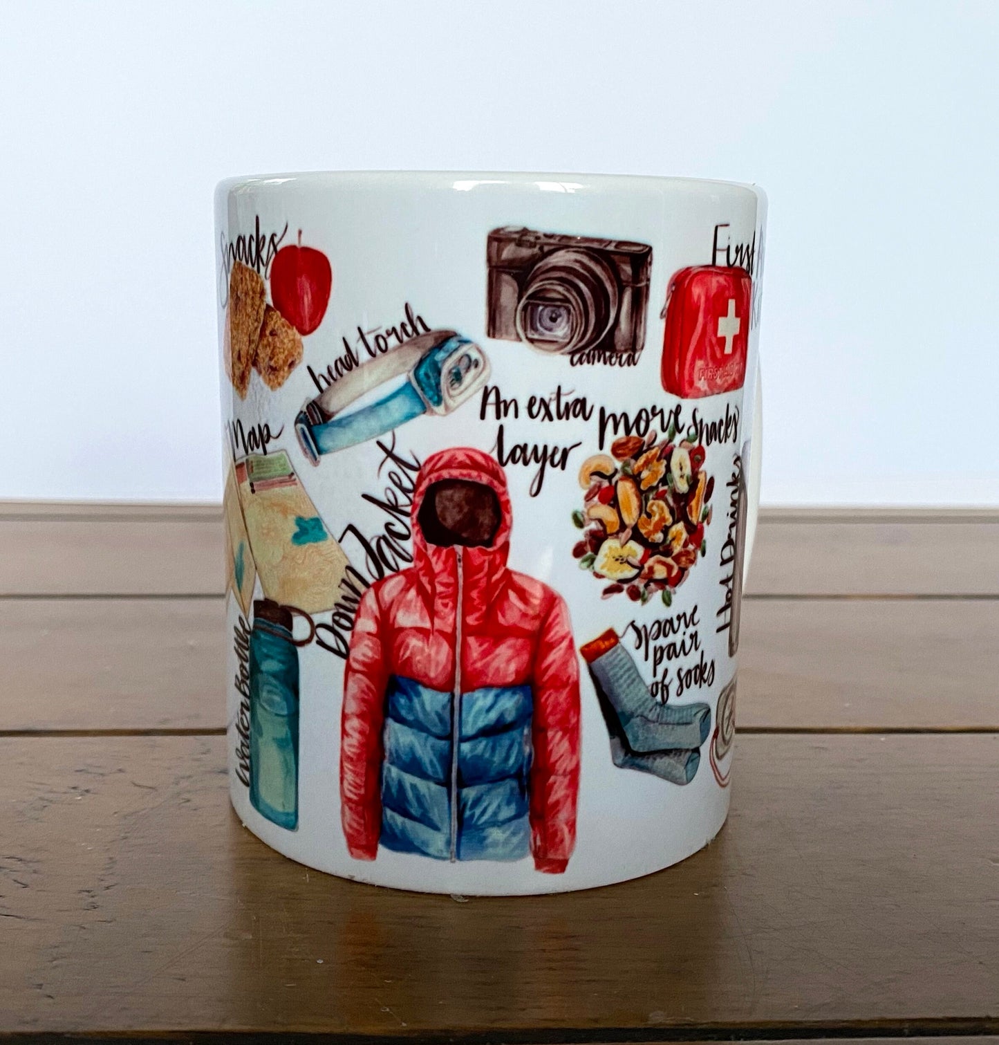 Hill Walking Ceramic Mug