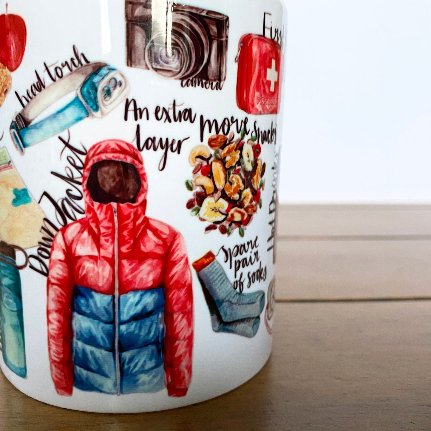 Hill Walking Ceramic Mug