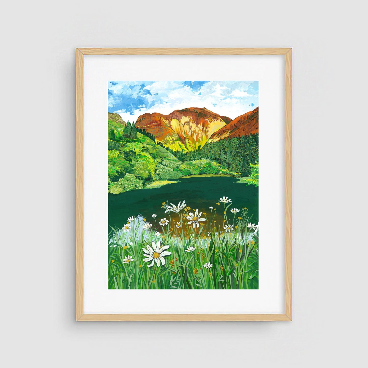 Lochan Torren Art Print