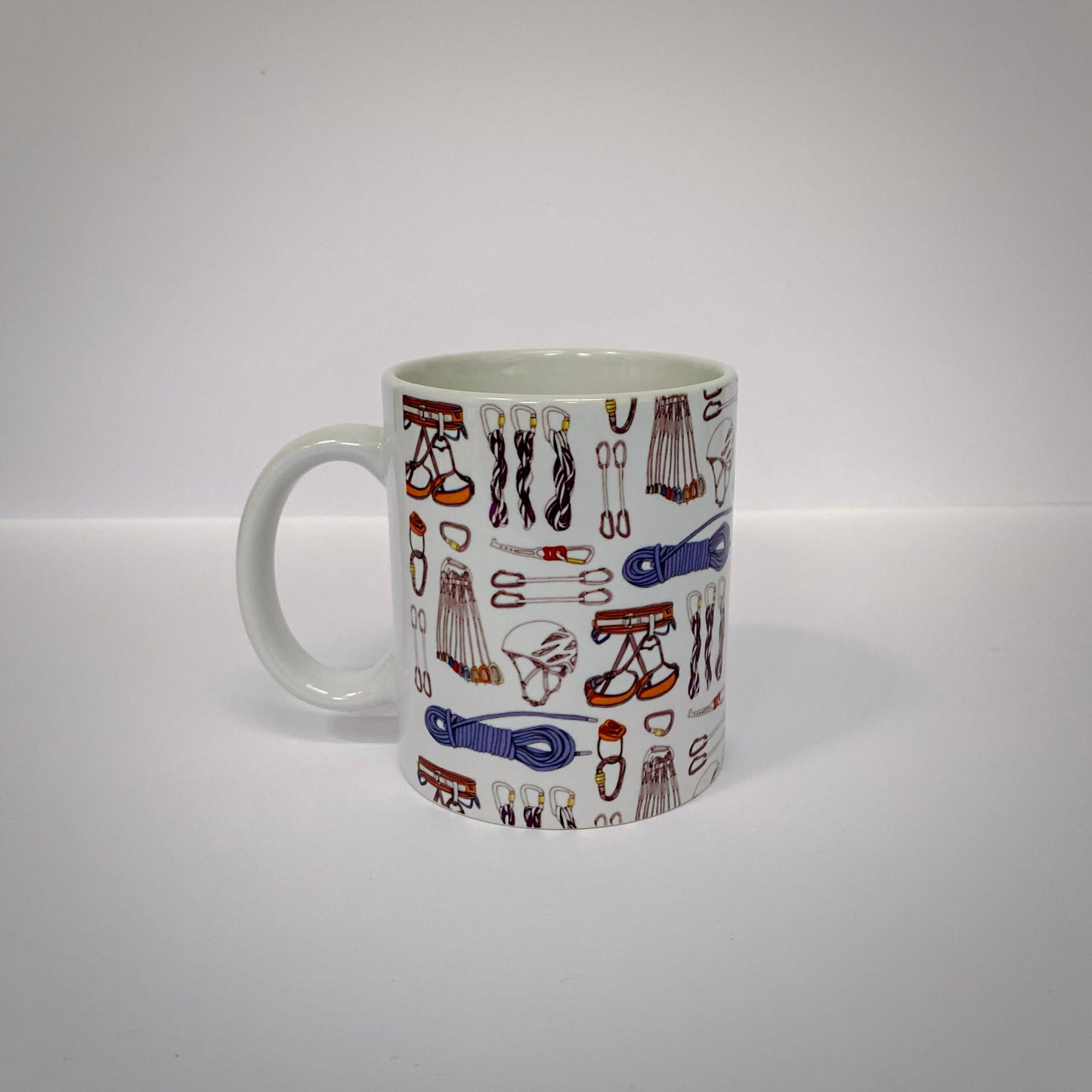 Rock Climbing Climbing Gear Ceramic Mug