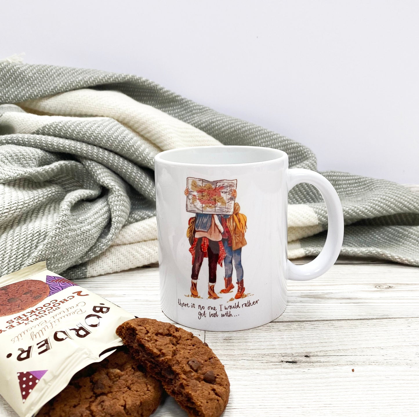 'No One I Would Rather Get Lost With' Ceramic Mug