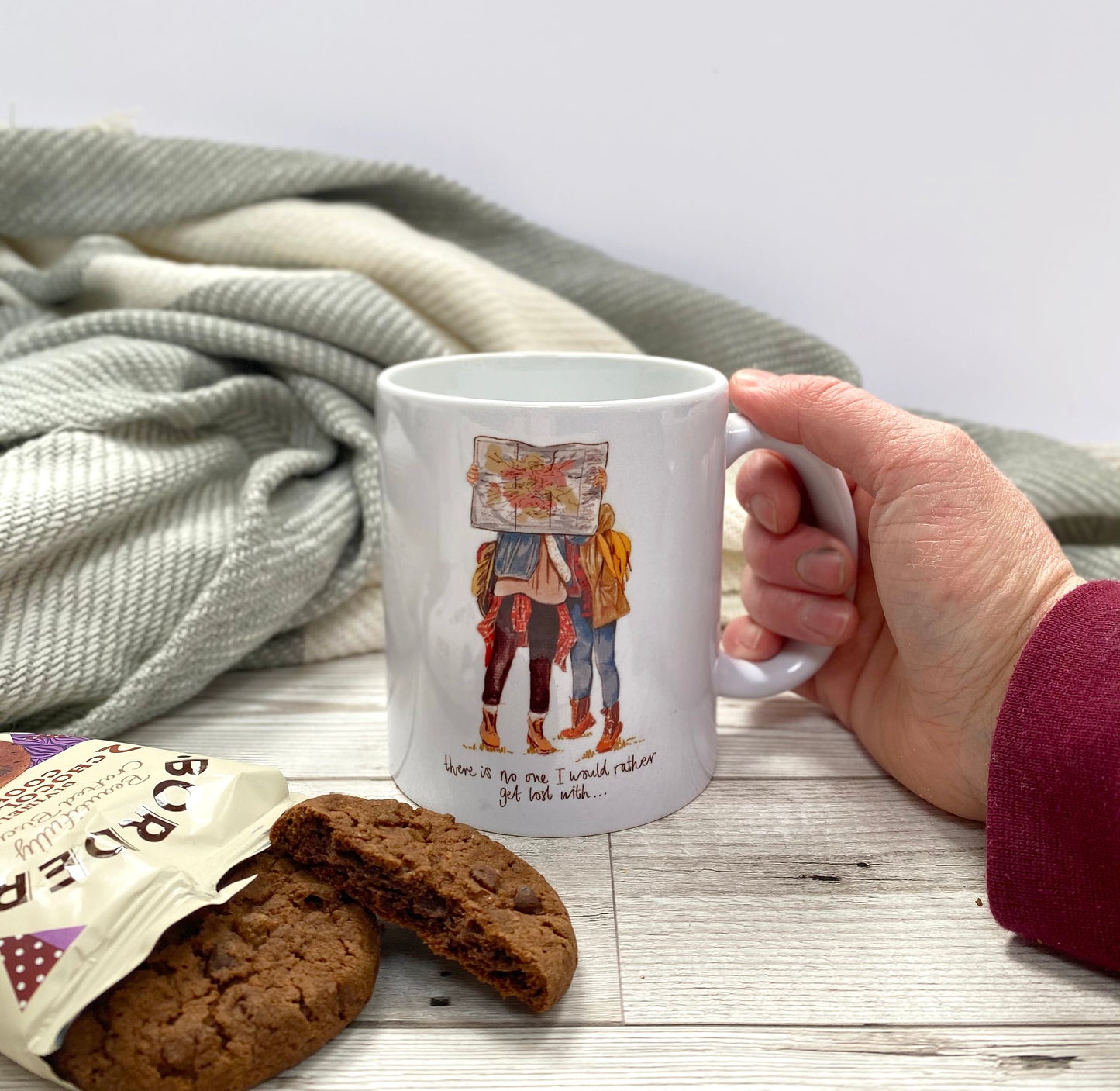 'No One I Would Rather Get Lost With' Ceramic Mug