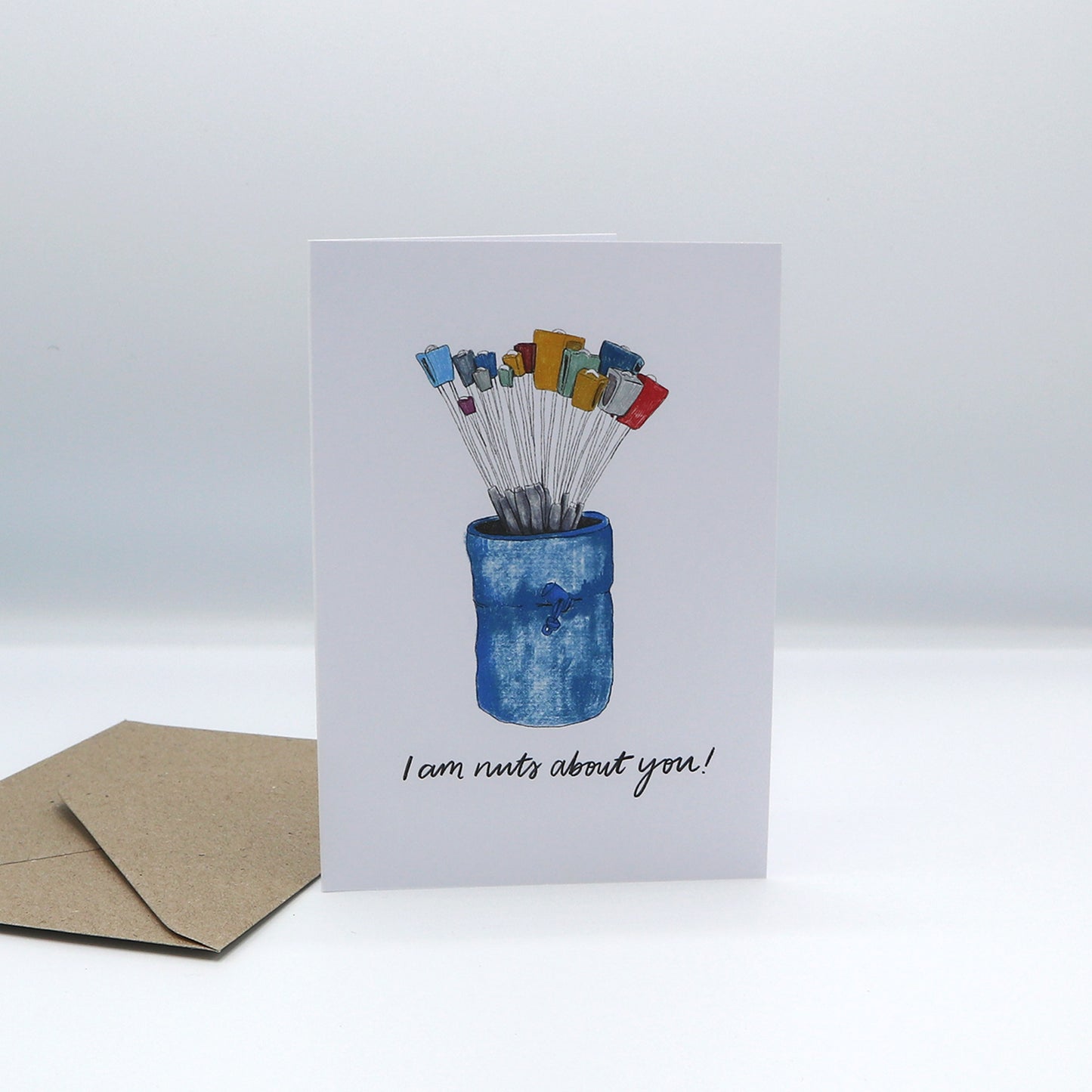 I Am Nuts About You Climbing Greeting Card