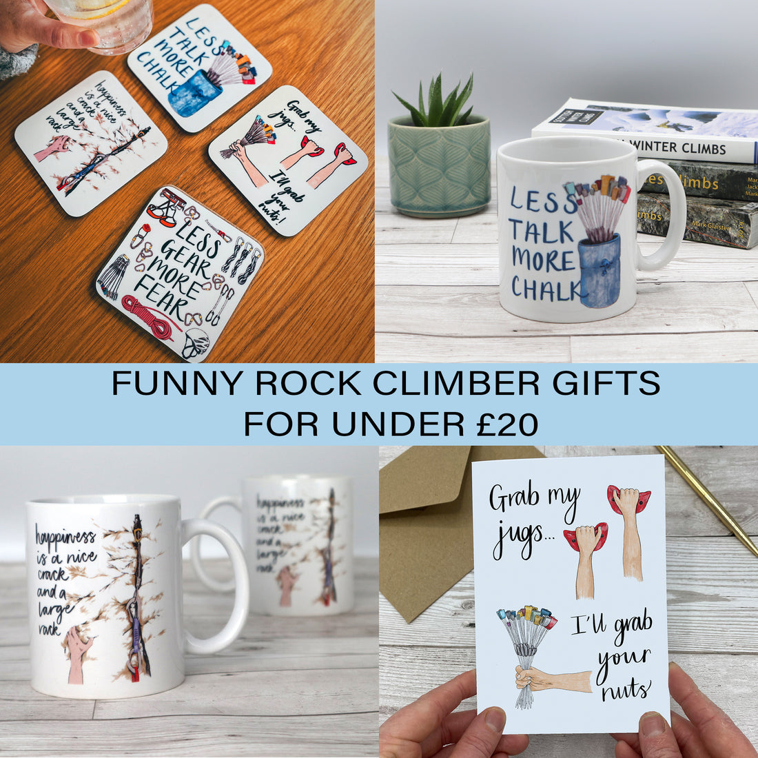 Funny Gifts for Climbers Under £20!