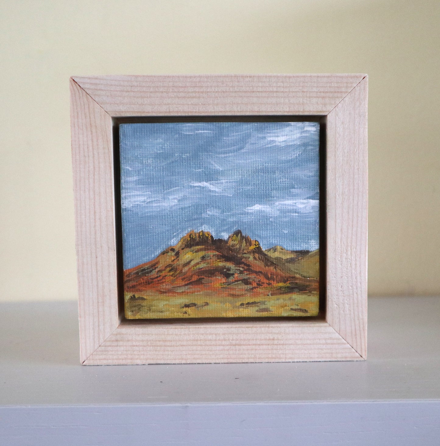 Day 41 - 7x7cm Mini Canvas - The Cobbler (Ben Arthur)