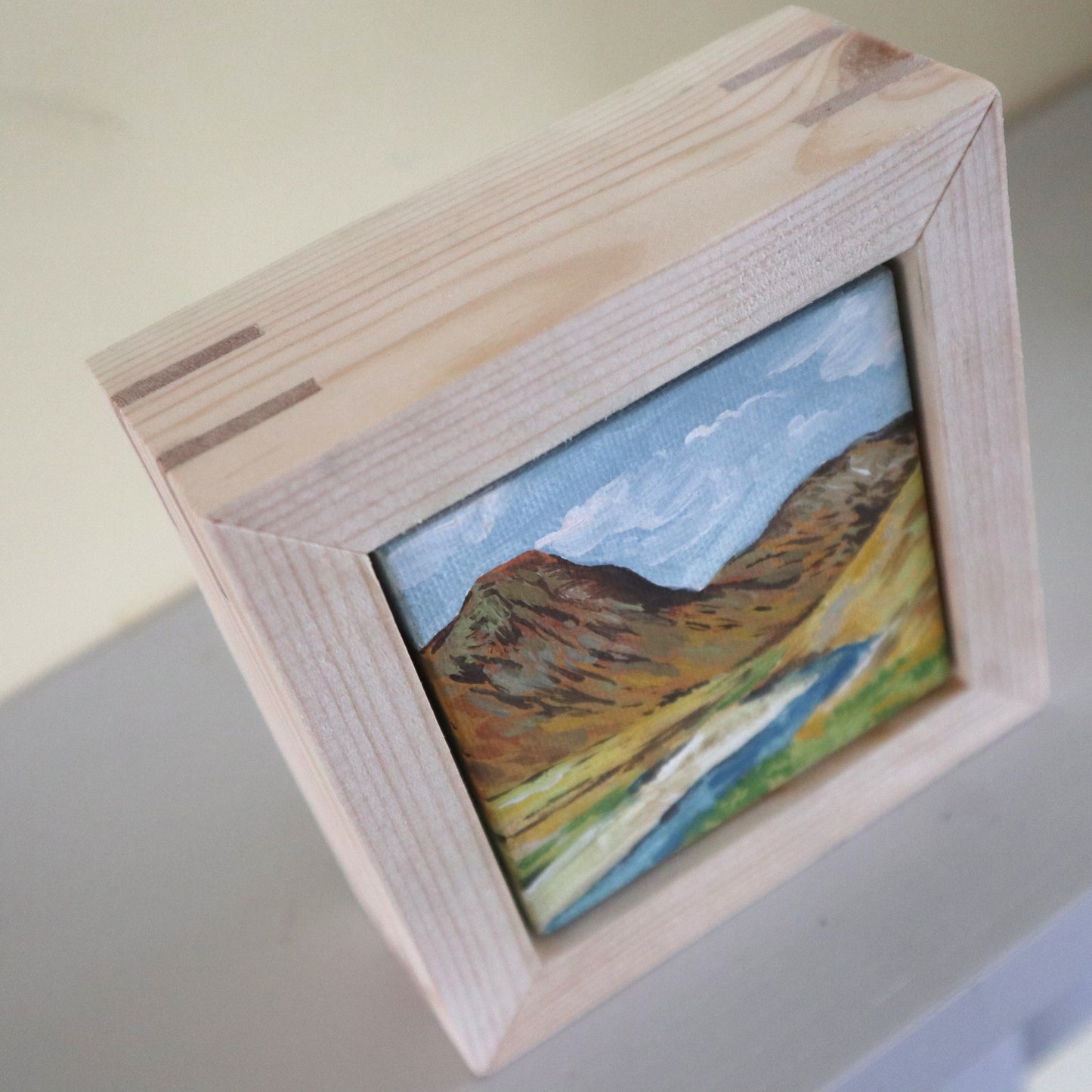 Day 45 - 7x7cm Mini Canvas - Isle of Skye