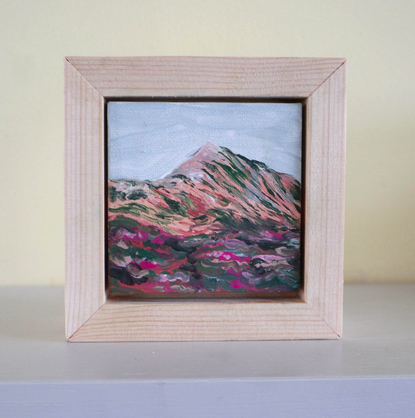 Day 44 - 7x7cm Mini Canvas - Assynt