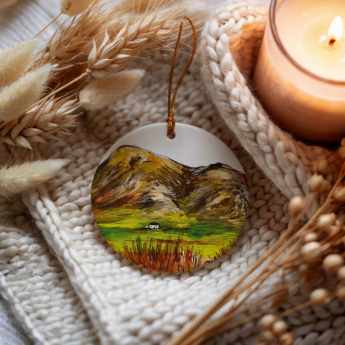 Buachaille Etive Mor Sketch Ceramic Decoration