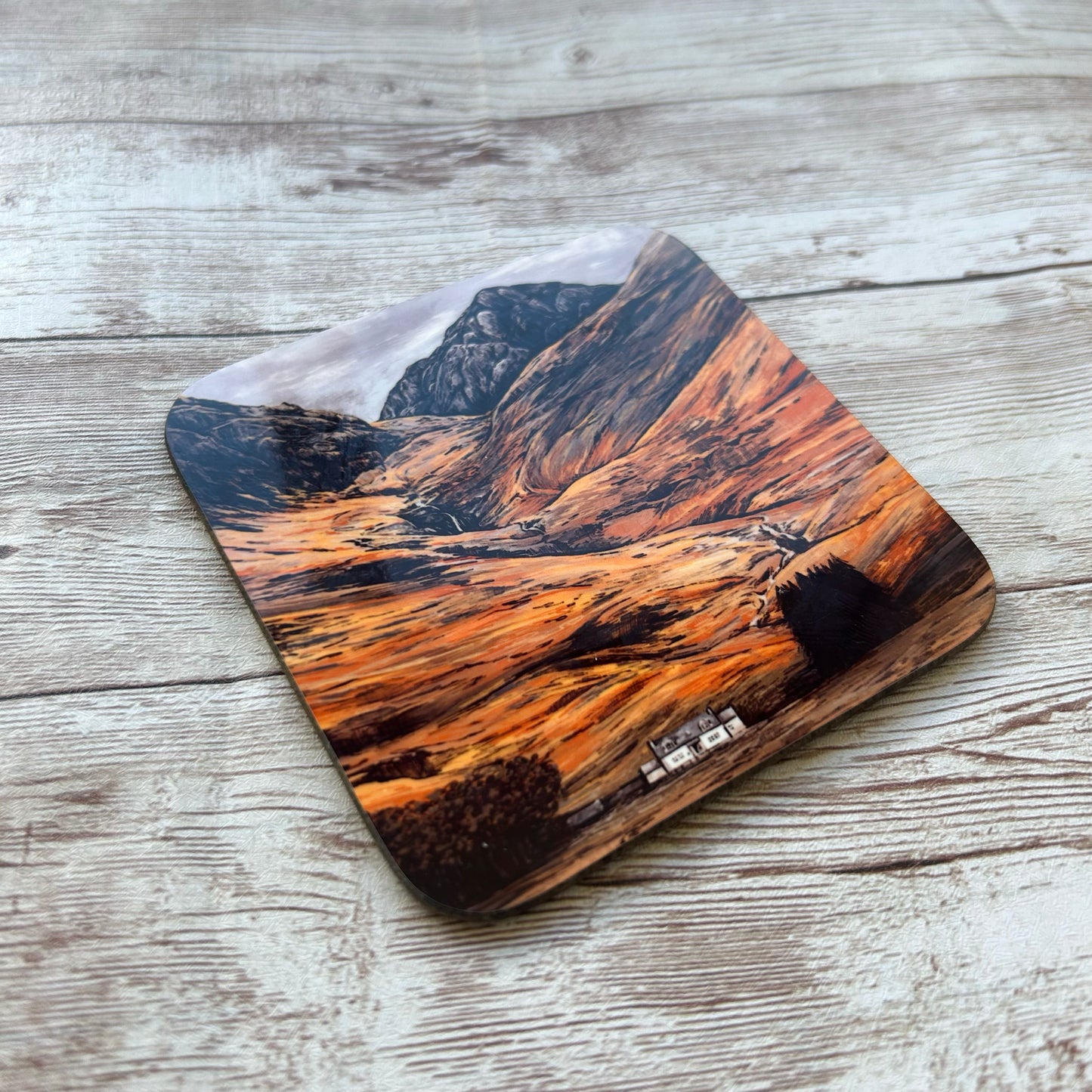 Glencoe Cottage Coaster