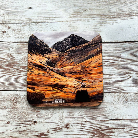 Glencoe Cottage Coaster