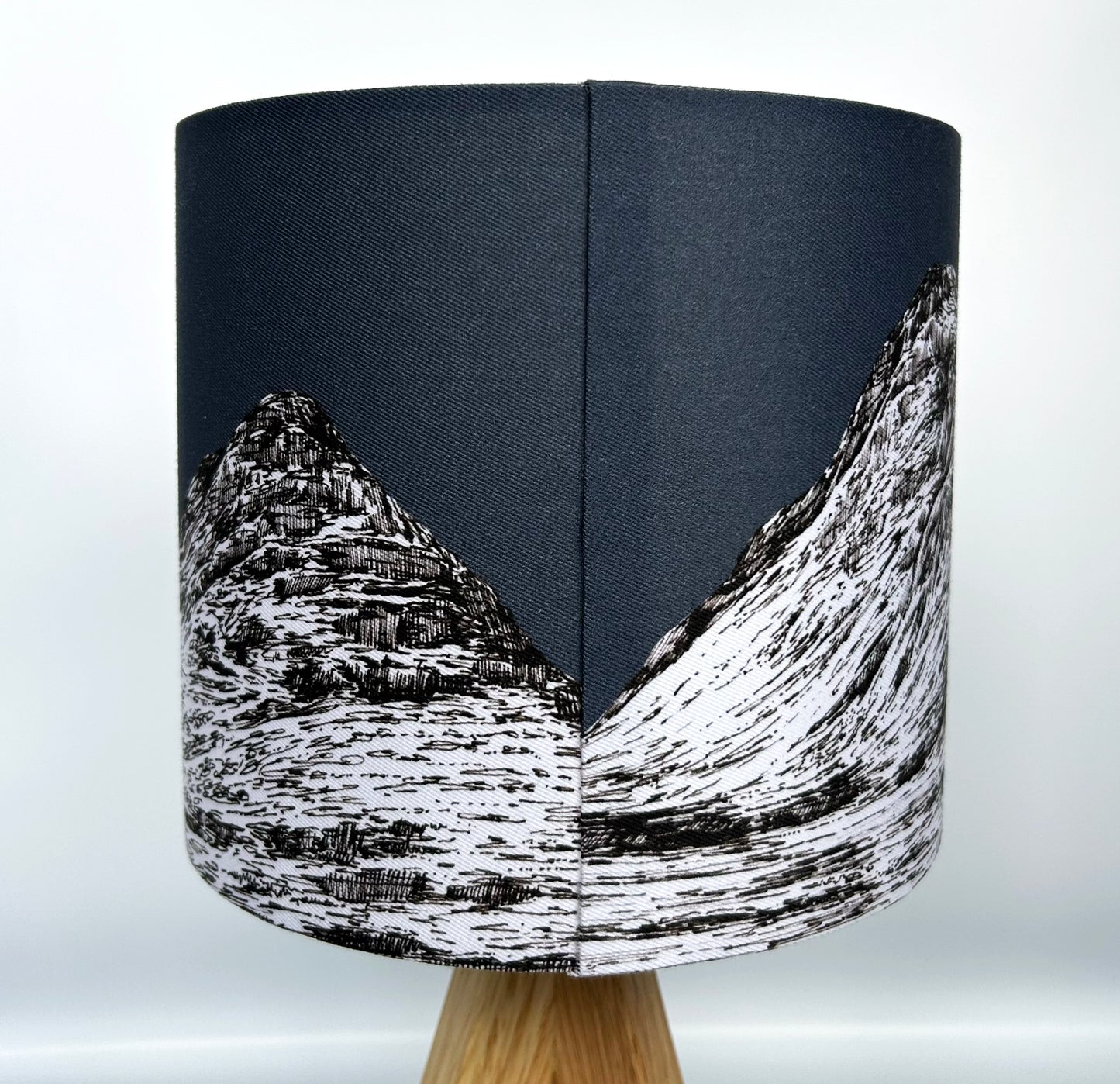 Navy Buachaille Etive Mòr Lampshade