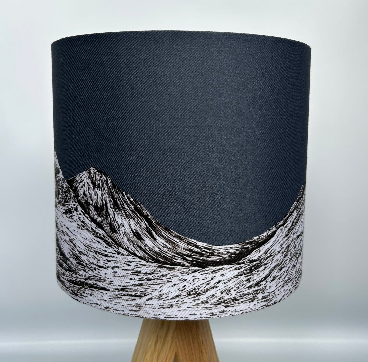 Navy Buachaille Etive Mòr Lampshade