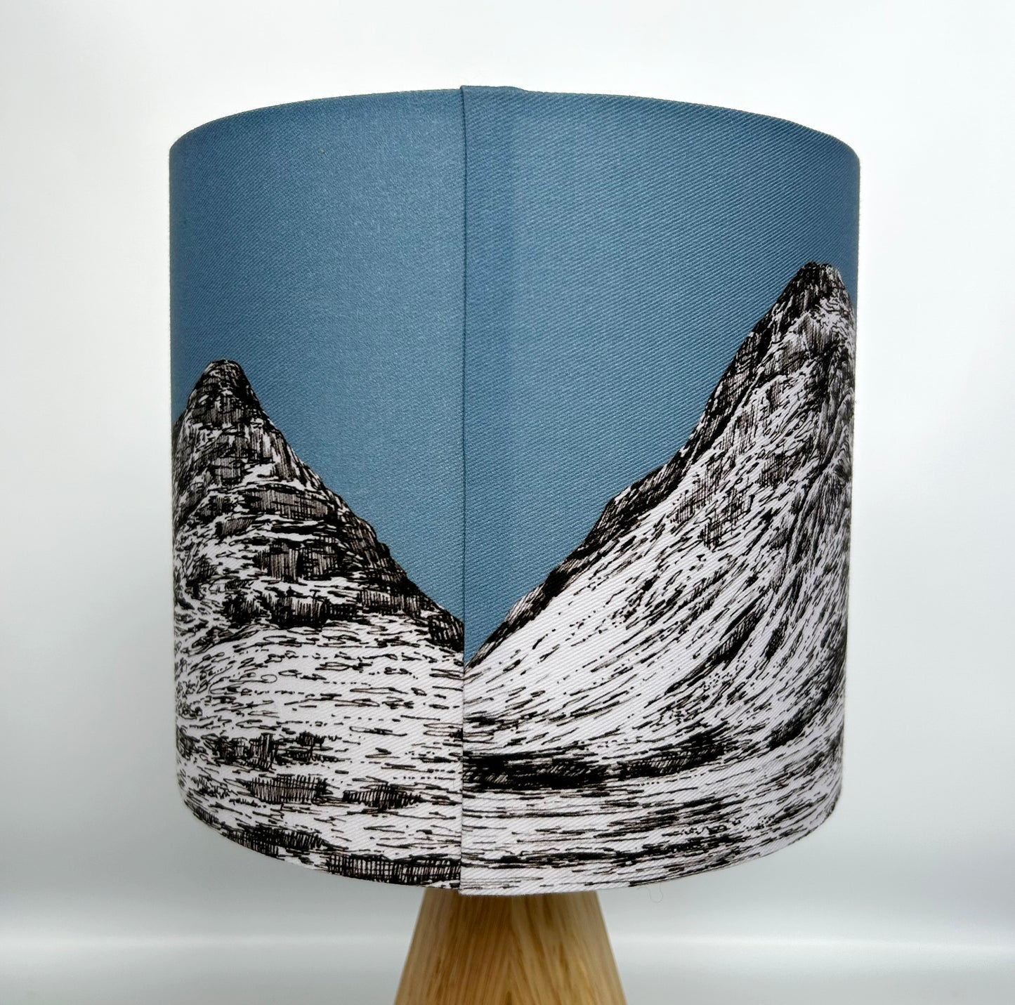 Blue Buachaille Etive Mòr Lampshade