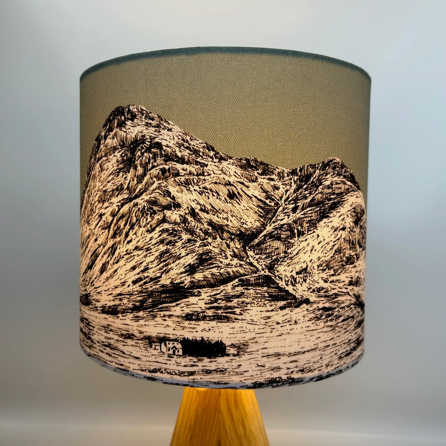 Green Buachaille Etive Mòr Lampshade