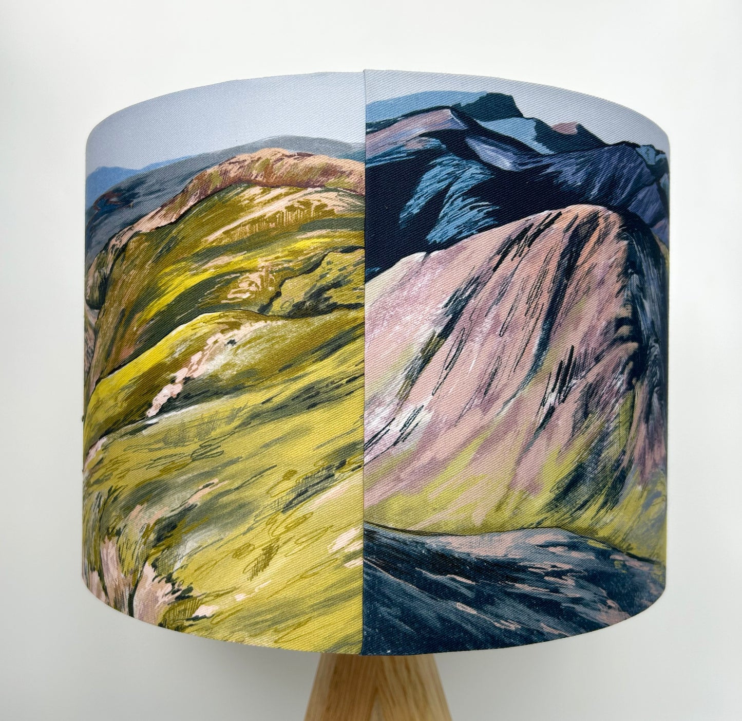 Glencoe Mountain View Lampshade