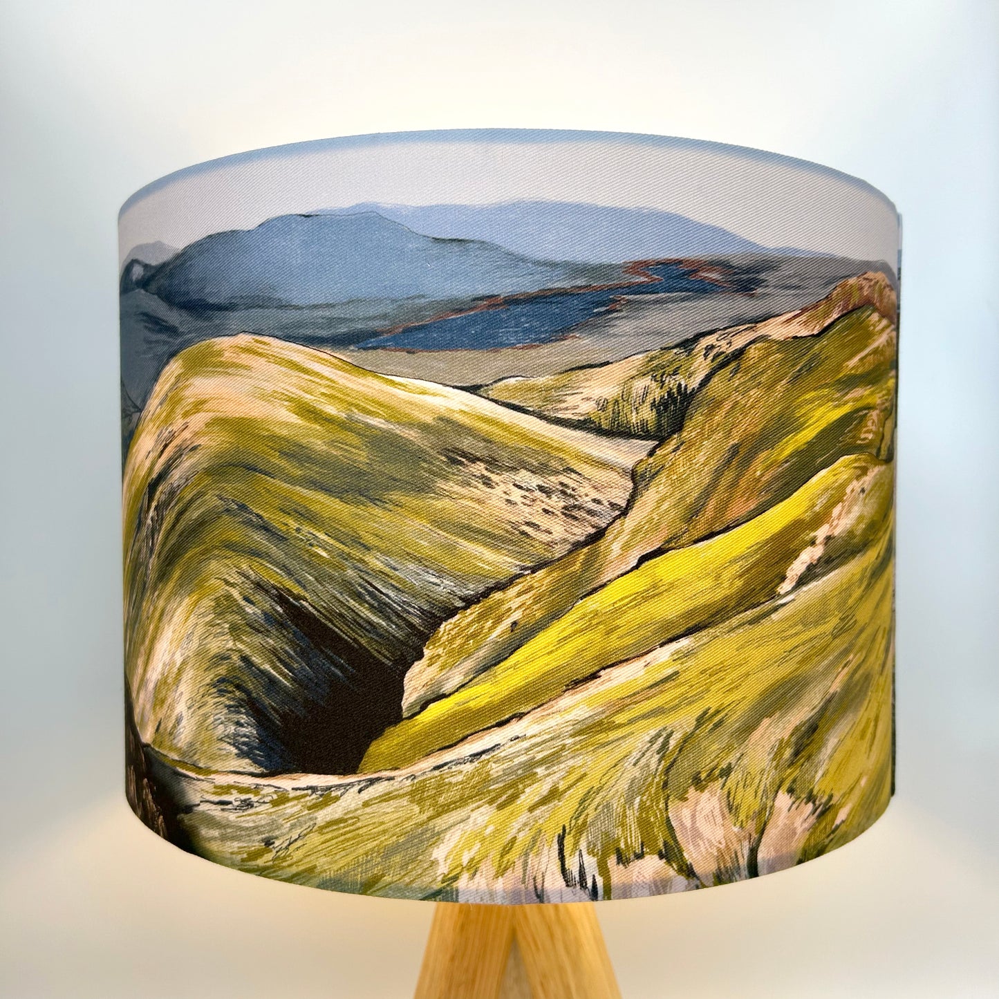 Glencoe Mountain View Lampshade