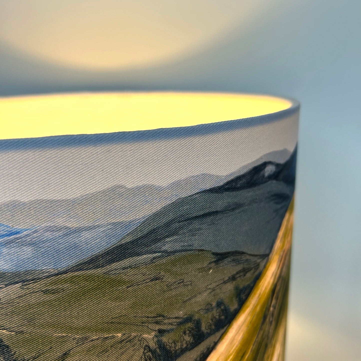 Glencoe Mountain View Lampshade