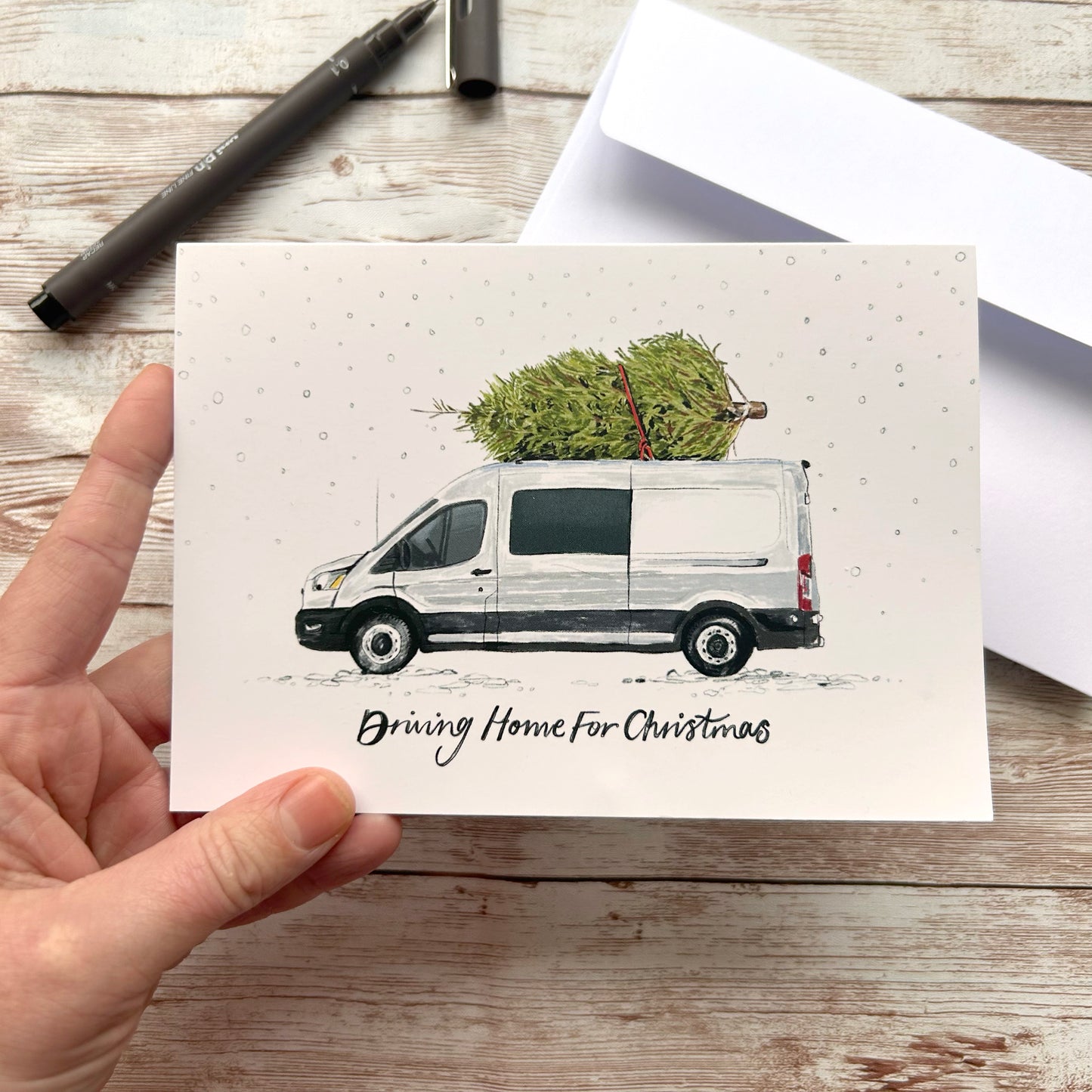 Van Life Christmas Card Set