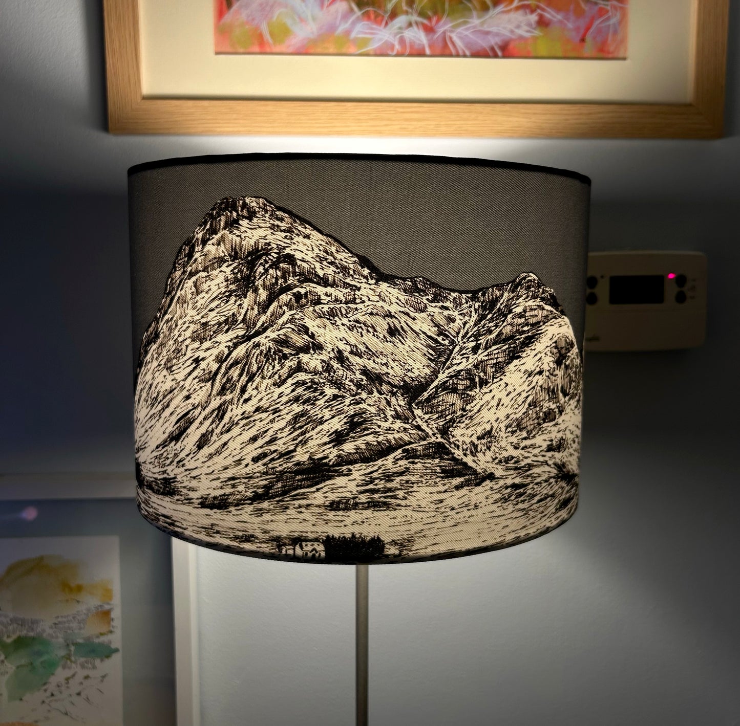 Navy Buachaille Etive Mòr Larger 30cm Lampshade