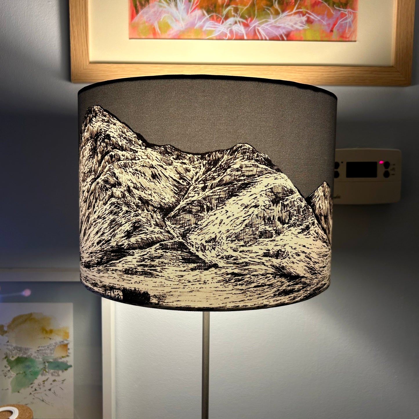 Navy Buachaille Etive Mòr Larger 30cm Lampshade