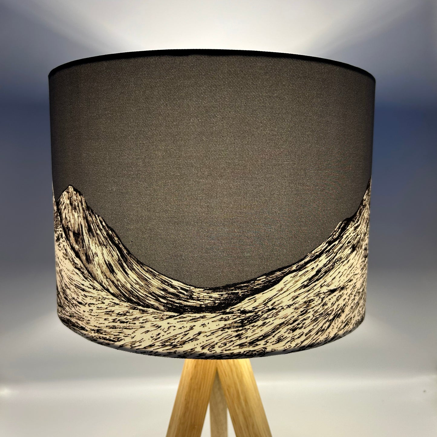 Navy Buachaille Etive Mòr Larger 30cm Lampshade