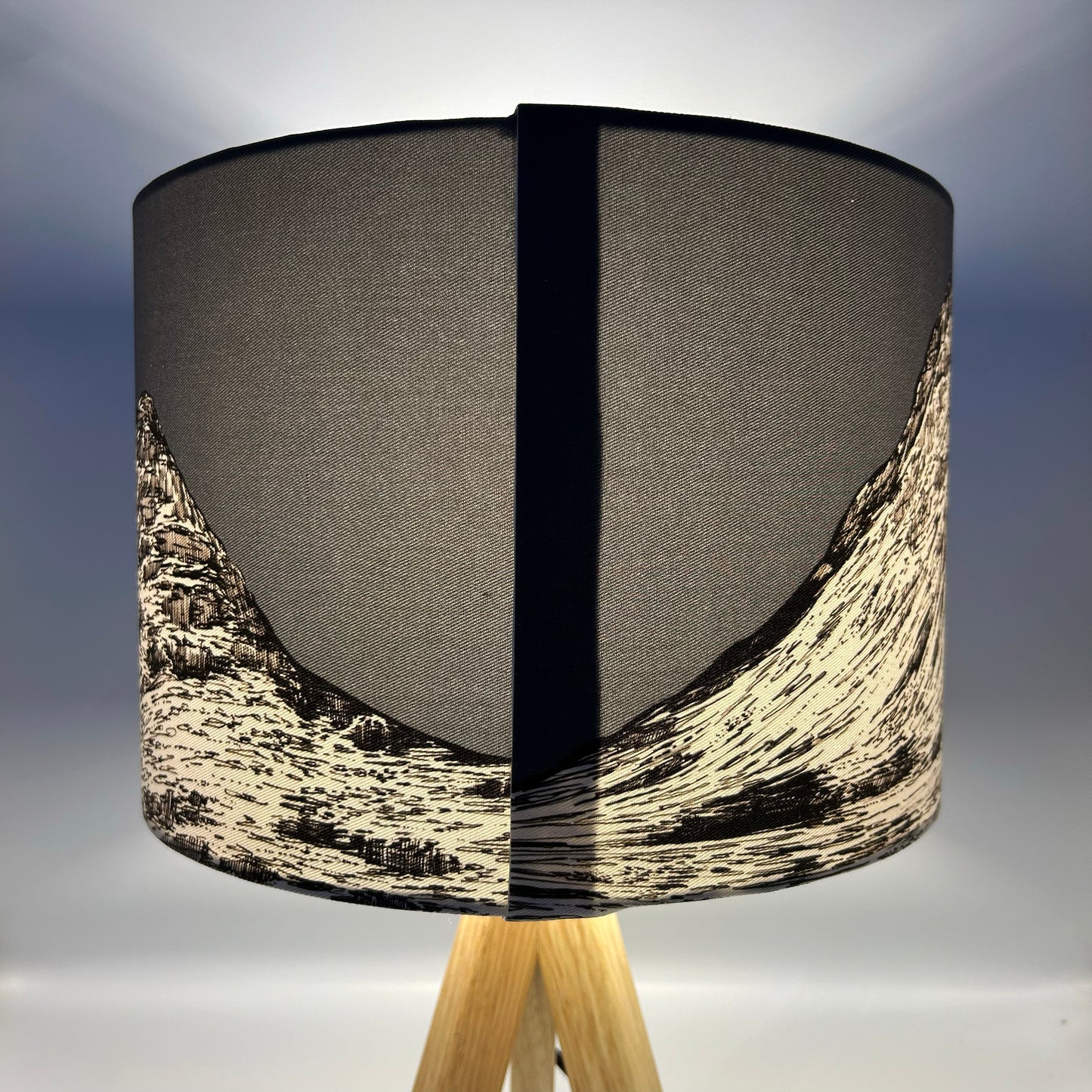 Navy Buachaille Etive Mòr Larger 30cm Lampshade