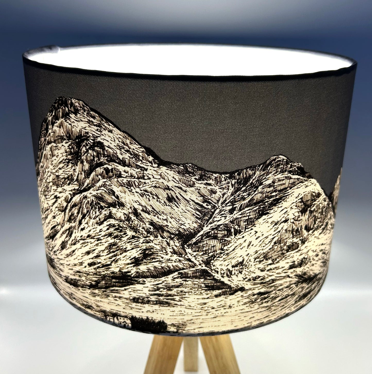 Navy Buachaille Etive Mòr Larger 30cm Lampshade