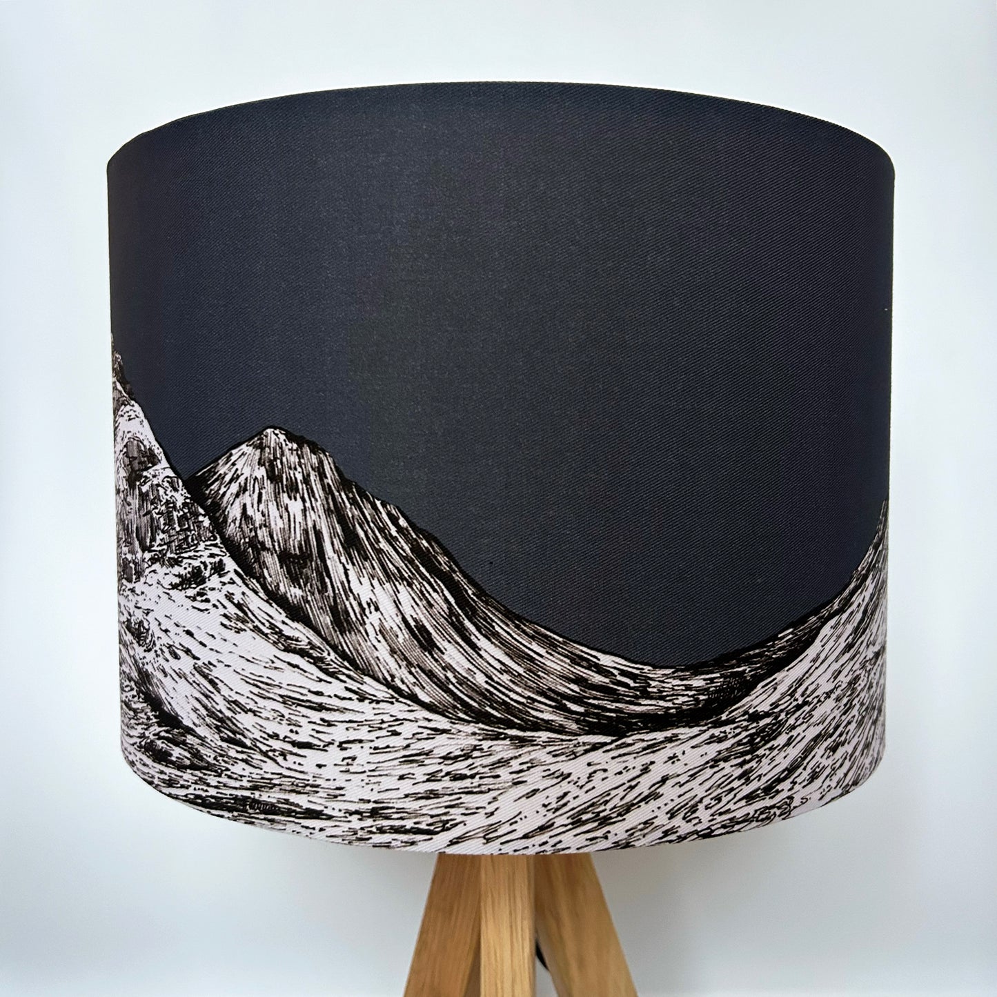 Navy Buachaille Etive Mòr Larger 30cm Lampshade