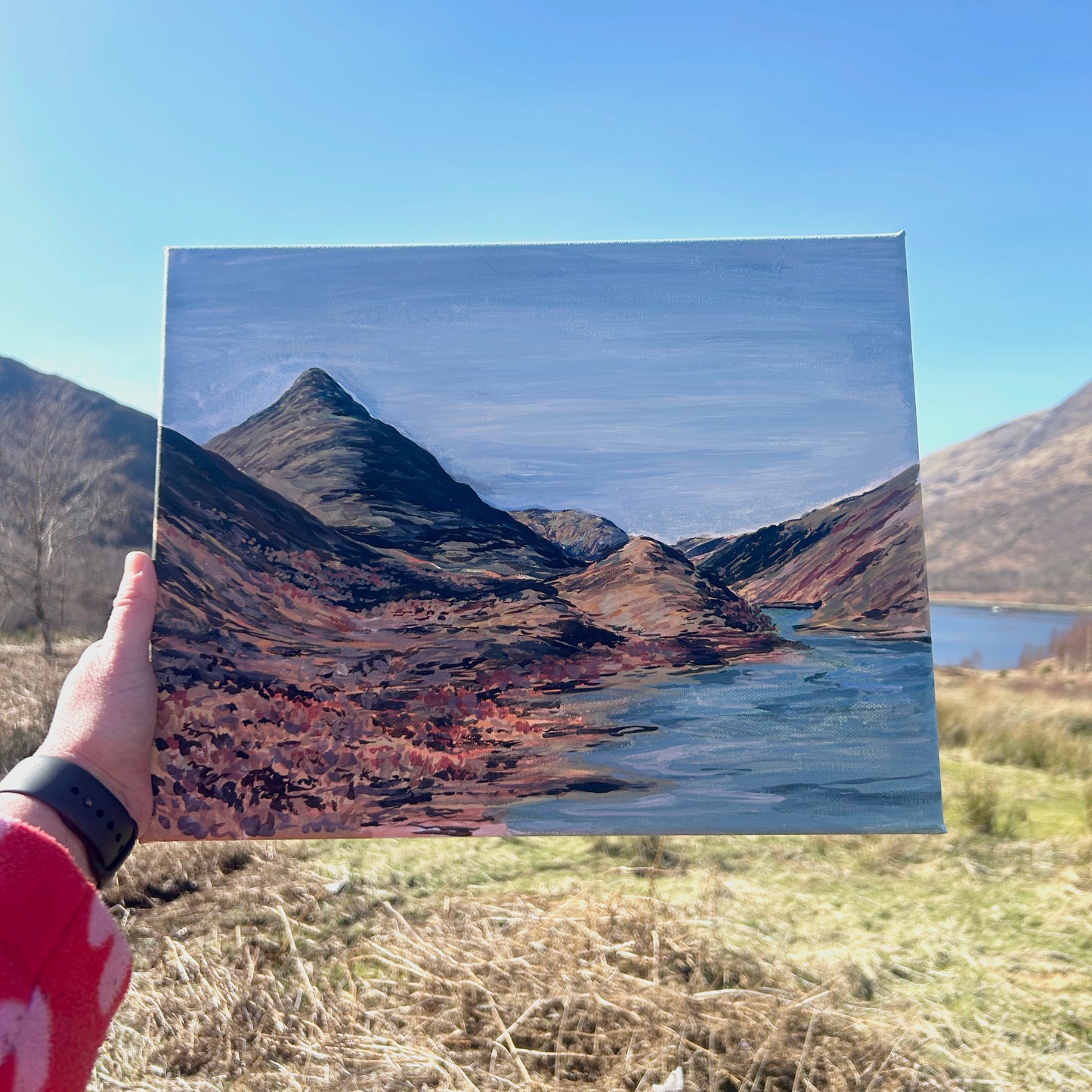 Raffle Ticket: Win This Original Painting of Glencoe!