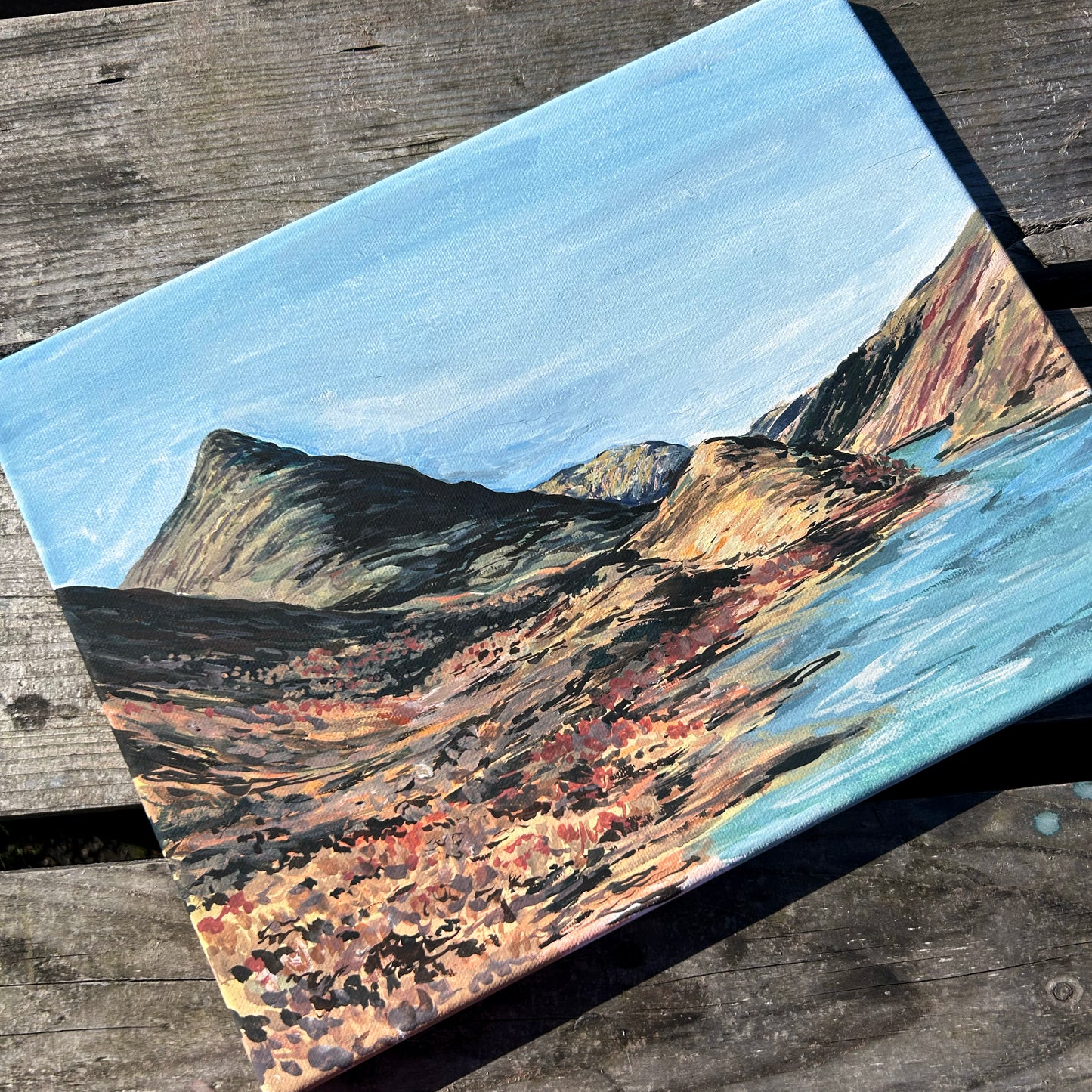 Raffle Ticket: Win This Original Painting of Glencoe!