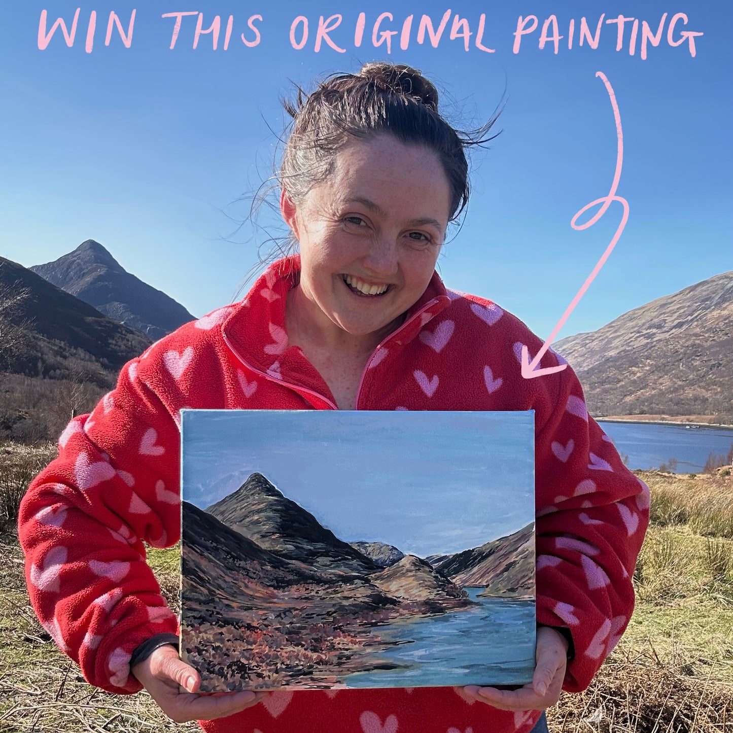 Raffle Ticket: Win This Original Painting of Glencoe!