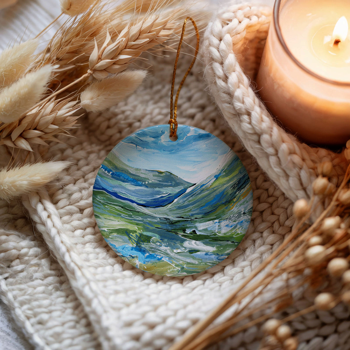Abstract Glencoe Ceramic Decoration