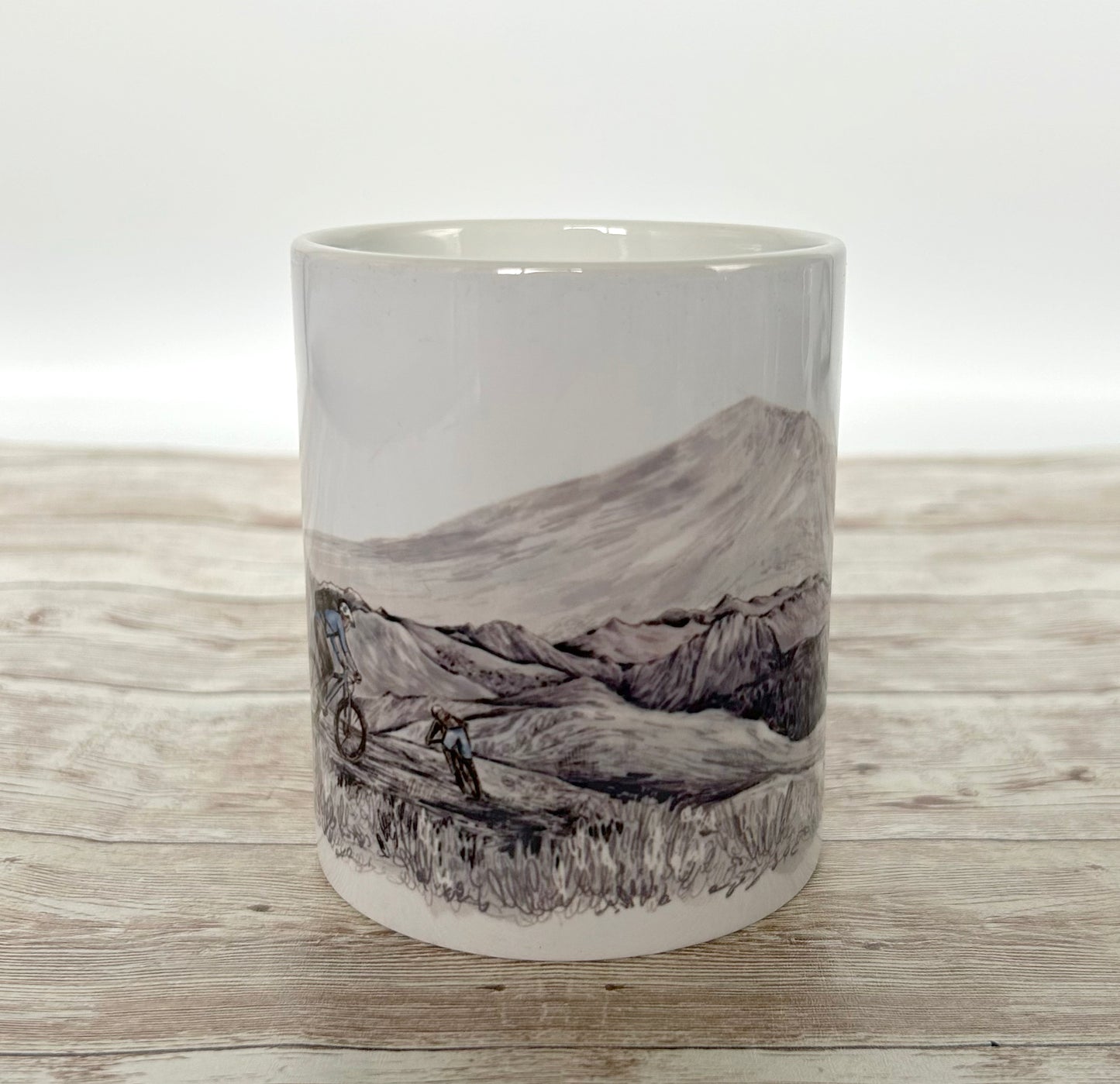 Mountain Biking Ceramic Mug