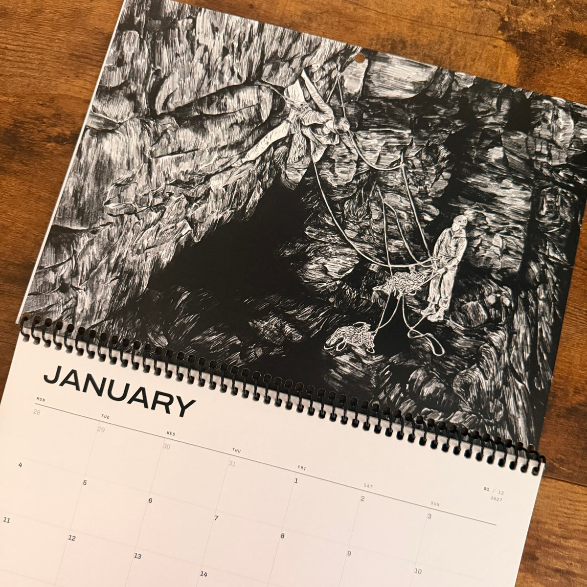 2027 Climbing Calendar
