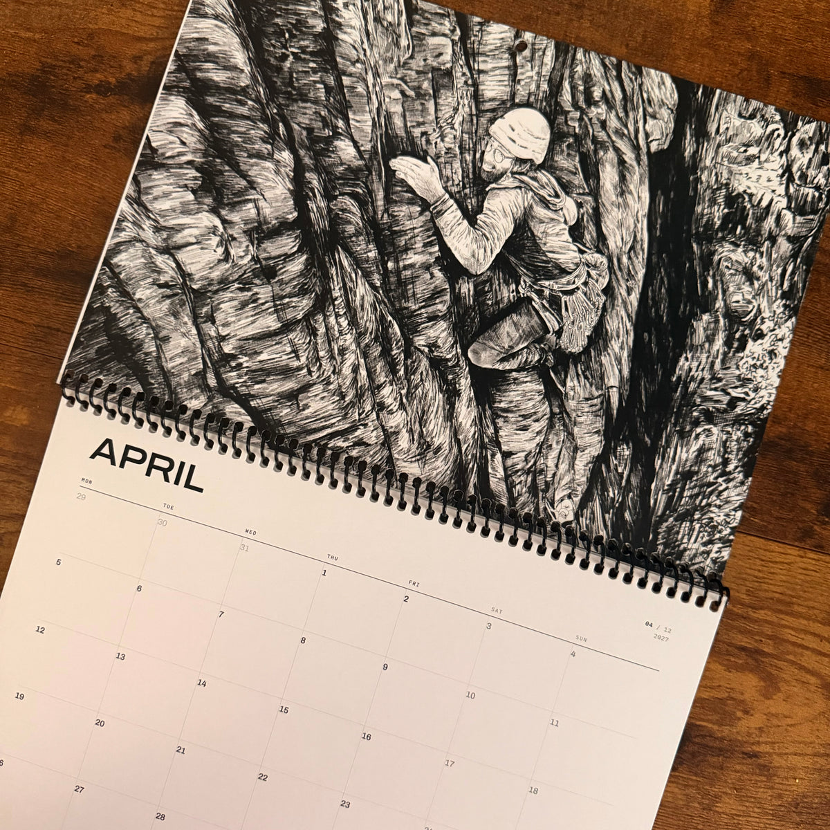 2027 Climbing Calendar