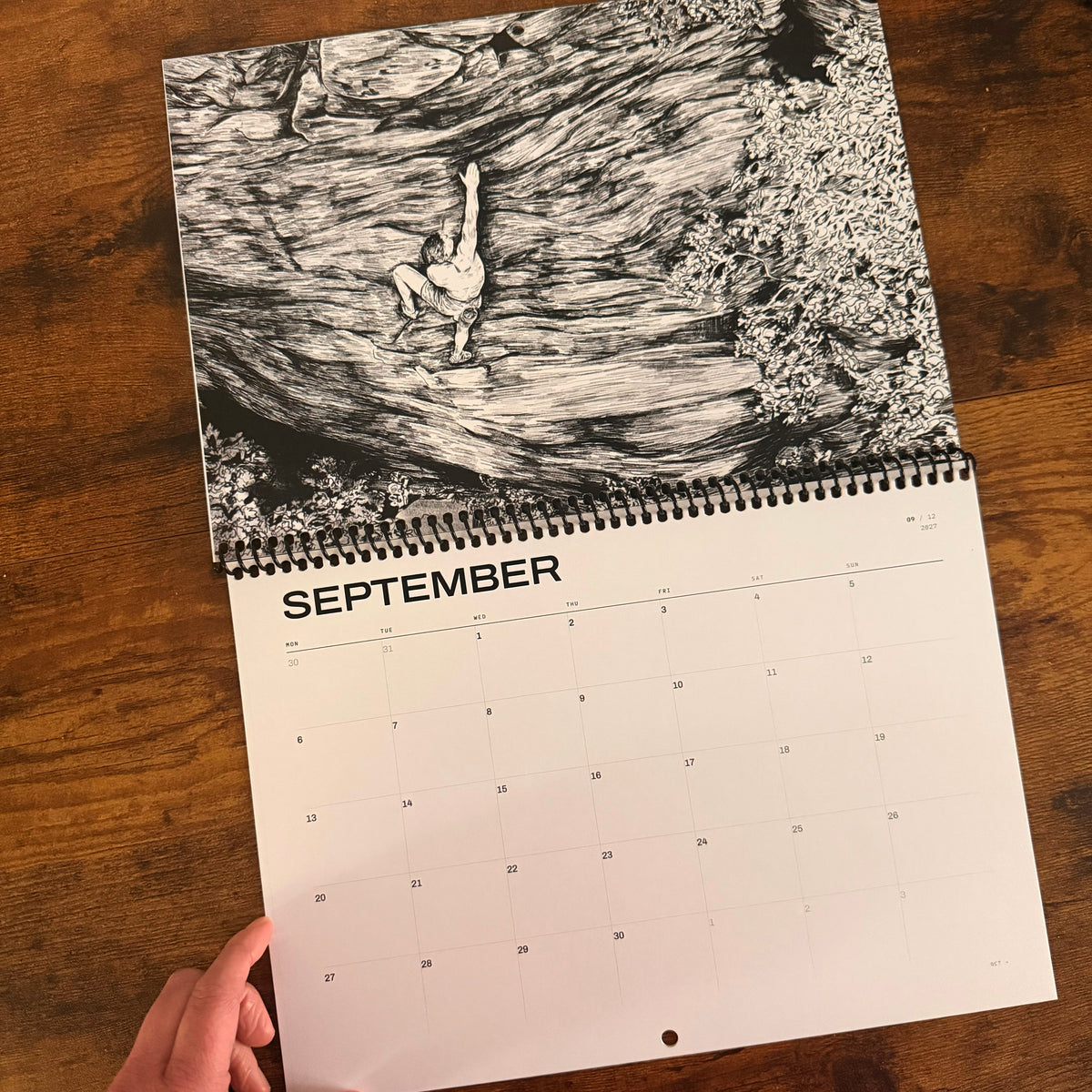 2027 Climbing Calendar