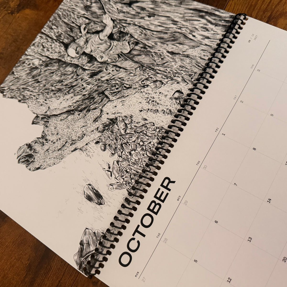 2027 Climbing Calendar