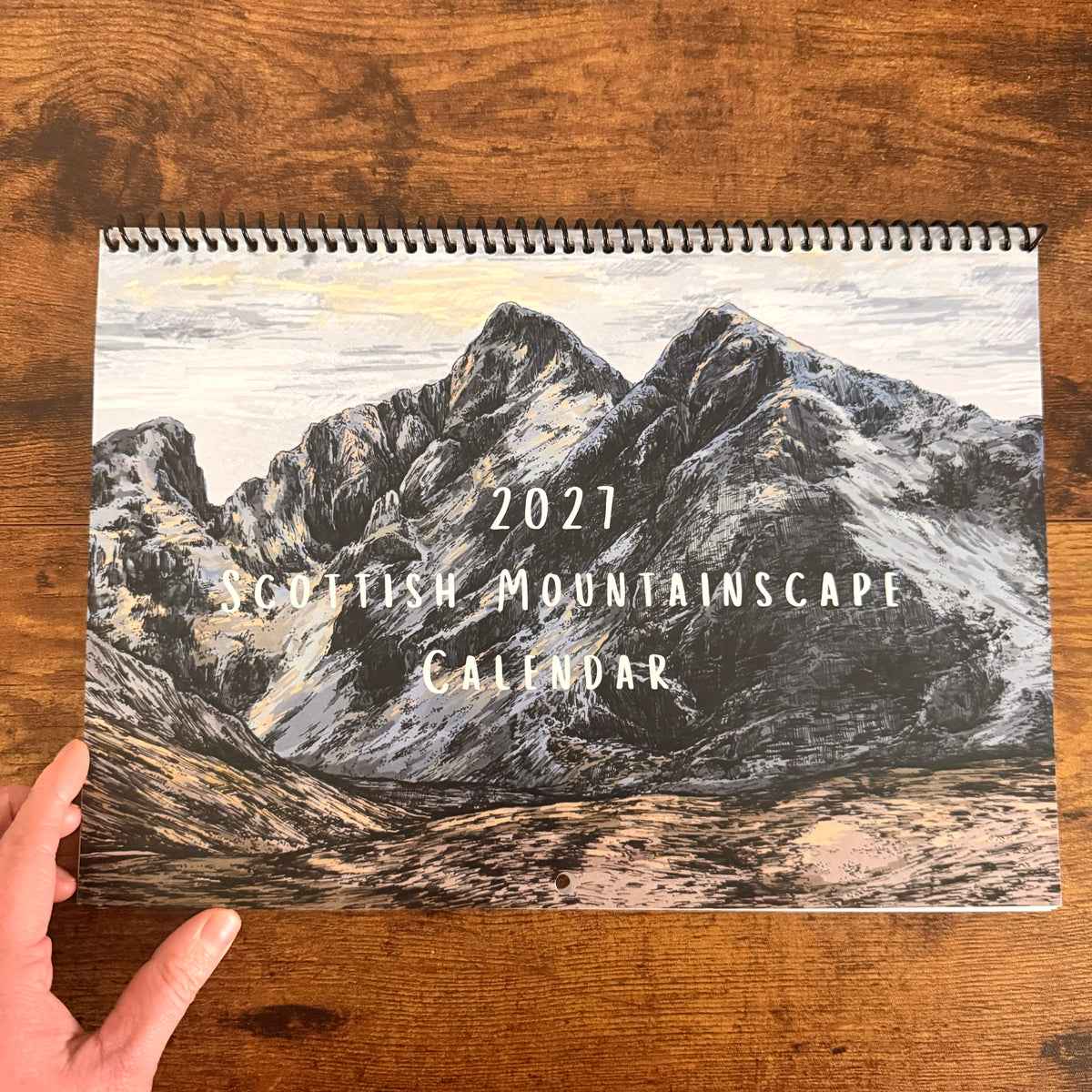 2027 Scottish Mountainscape Calendar