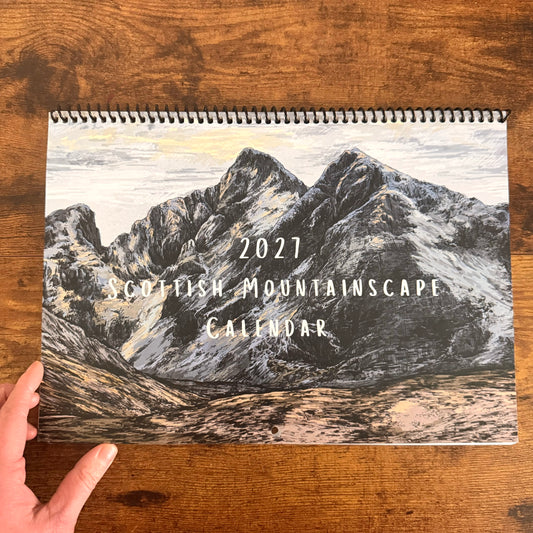 2027 Scottish Mountainscape Calendar