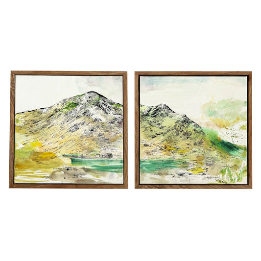 Gone Wandering Seven and Eight Duo || Original Painting || Framed