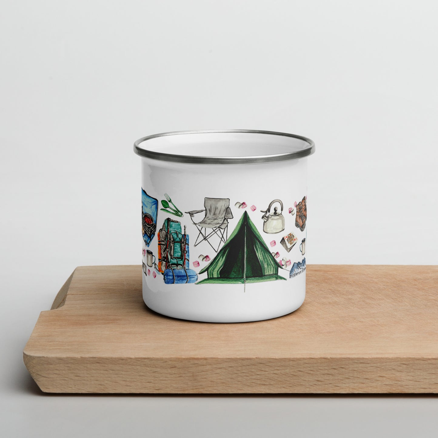Camping Enamel Gear Mug