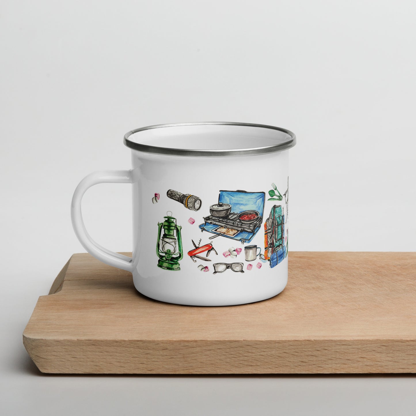 Camping Enamel Gear Mug