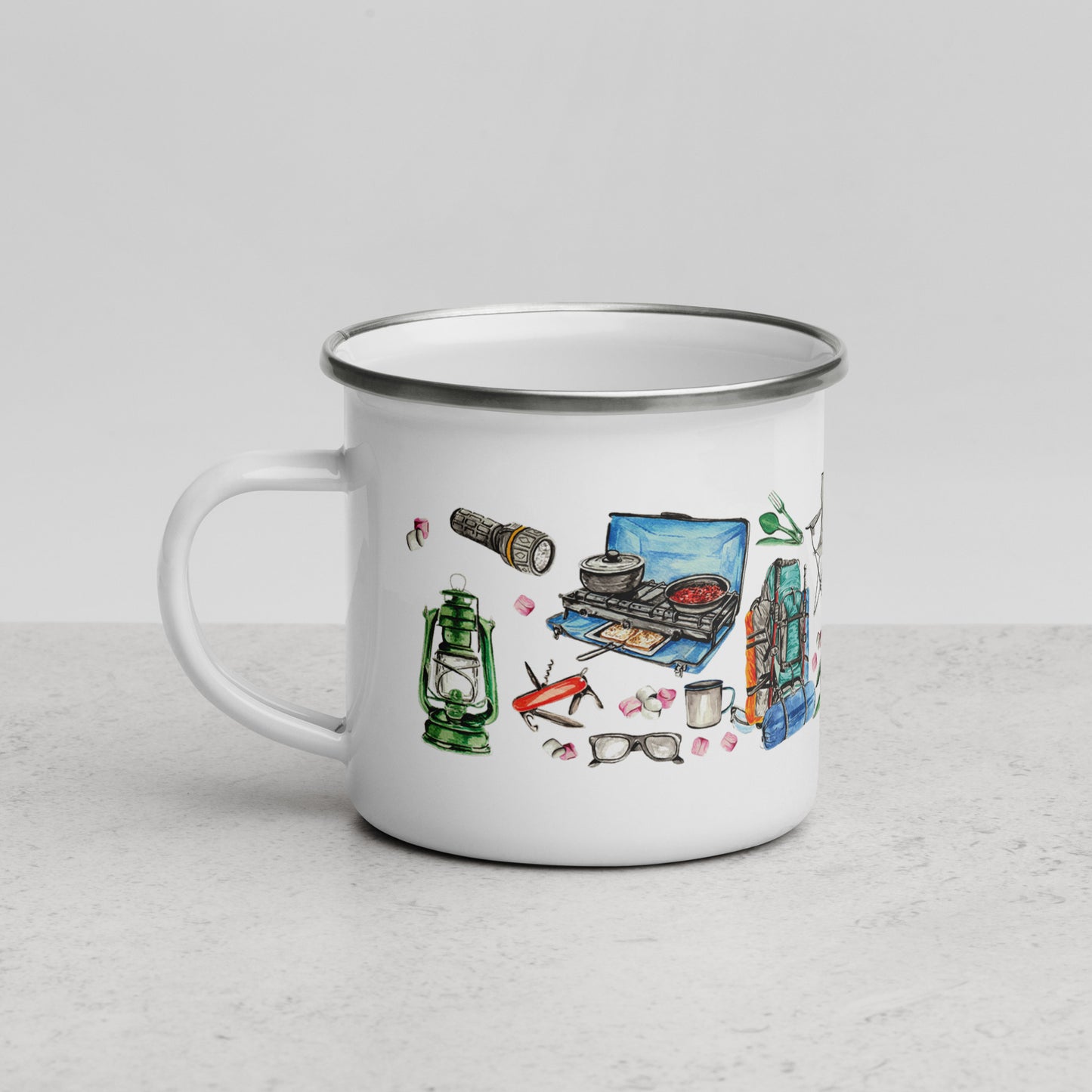 Camping Enamel Gear Mug