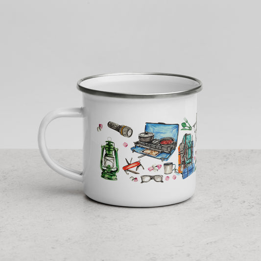 Camping Enamel Gear Mug