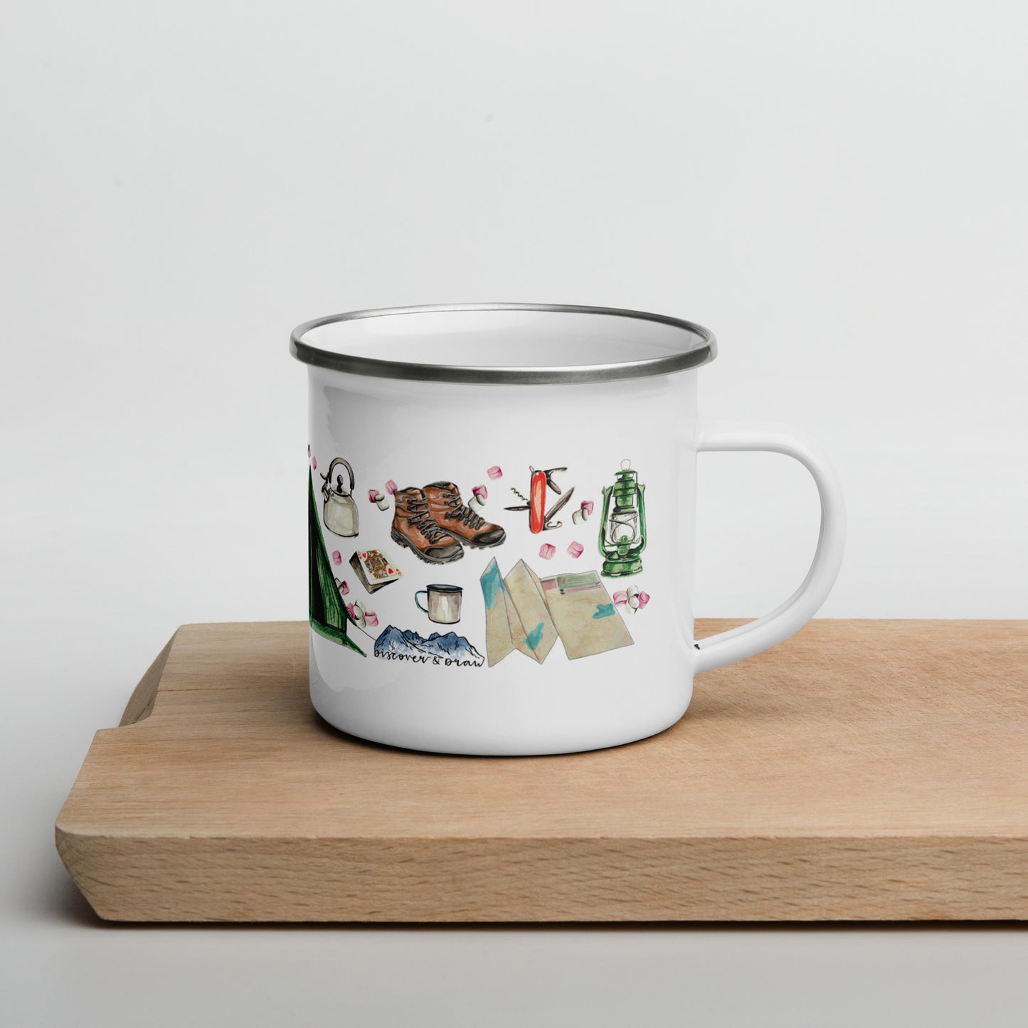 Camping Enamel Gear Mug