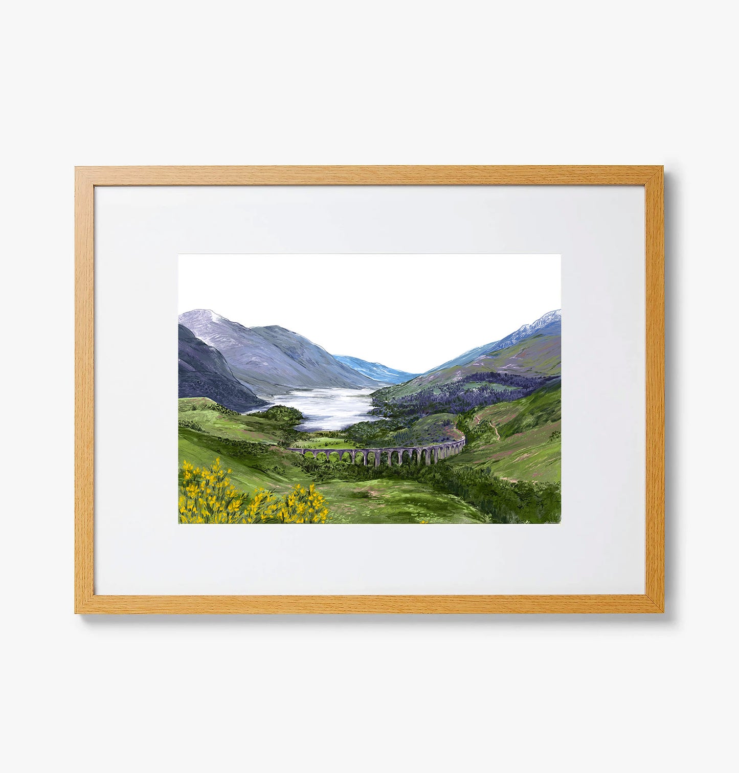 Glenfinnan Viaduct Art Print