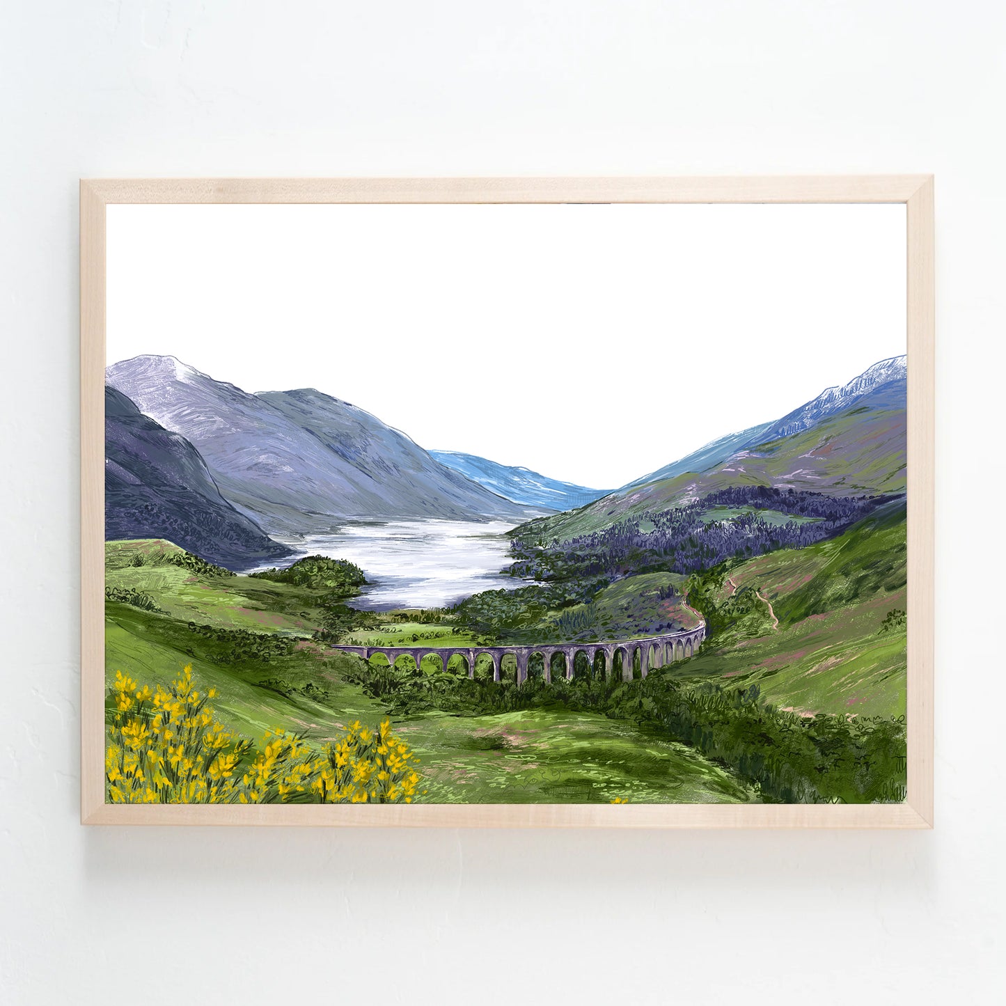 Glenfinnan Viaduct Art Print